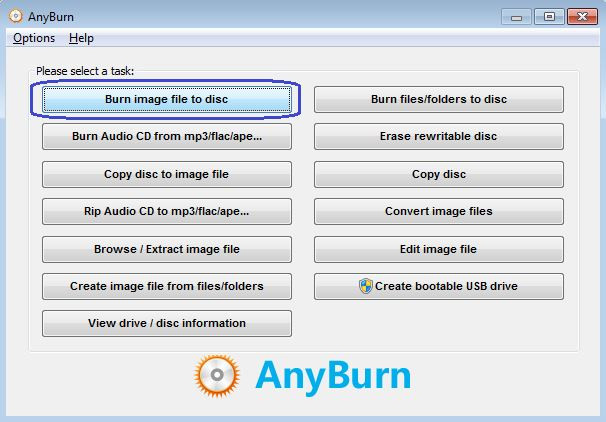 Best ISO CD Burners - AnyBurn