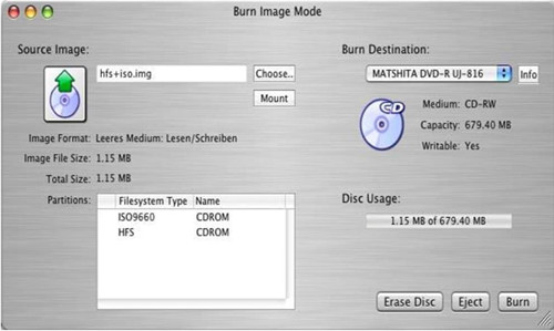 free open source dvd burn for mac