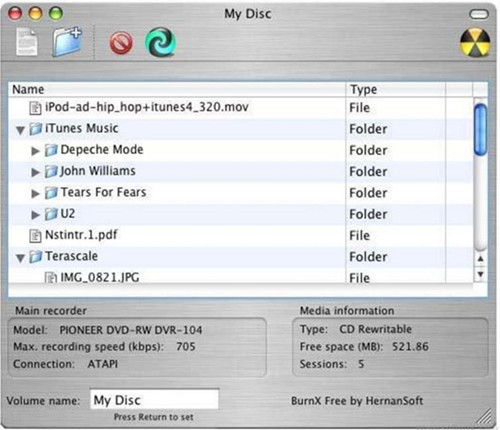 Dvd burn software for mac