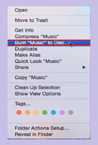 How to Burn Apple Music to CD - Select Apple Music Folder