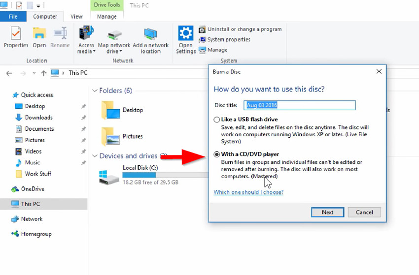 How to Burn Files to CD in Windows 8 with All Methods