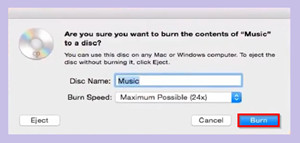 How to Burn Music to CD - Start Burning Data CD