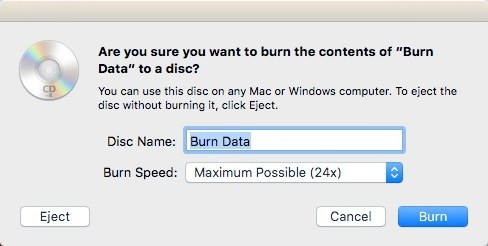 Burn Documents to CD - Burn Speed