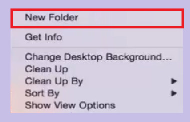 How to Burn MP3 to CD - Create a New Folder