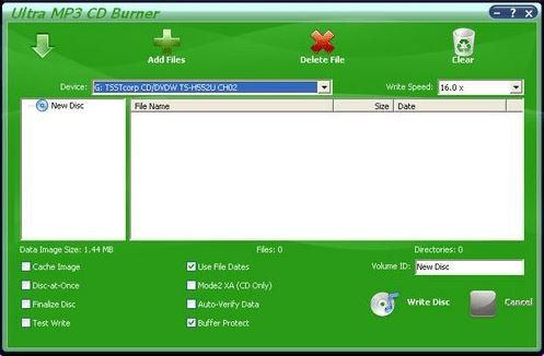 Burn SD Card to CD for Backup - Ultra MP3 to CD Burner 1.4.8
