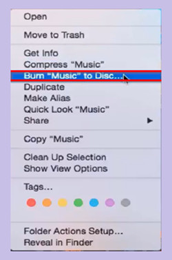 How to Burn WAV to CD - Select WAV Folder