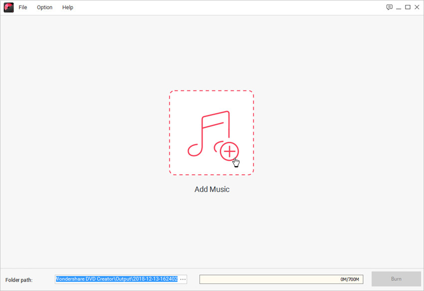 Burn YouTube Music to CD - Add YouTube Music to Program