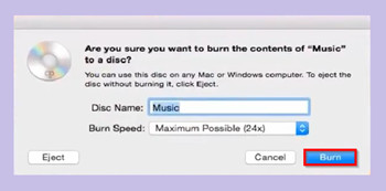 Burn YouTube Music to CD - Start Burning CD