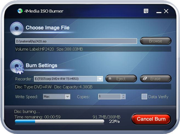 Best CD ROM Burner for PC - 4Media ISO Burner