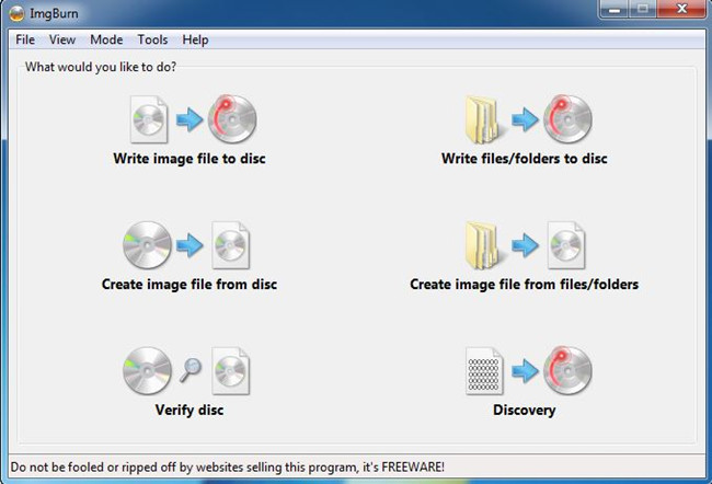 Best DVD & CD Burning Software - ImgBurn