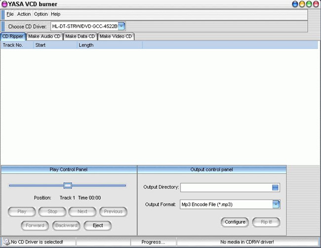 Use the Simple CD Burner to Burn CD - Yasa Audio/Data/Video CD Burner