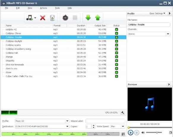 TOP 10 Best CD Makers-Xilisoft MP3 CD Burner