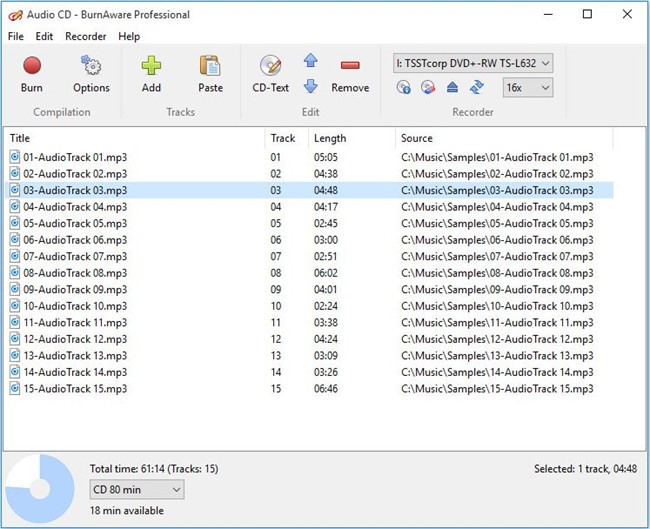 Top Windows XP CD Burner - BurnAware