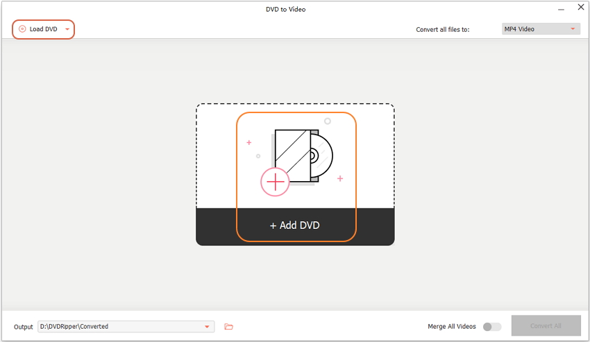 Import DVD files to copy