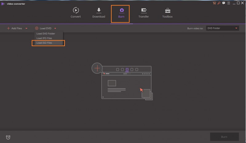 load iso files