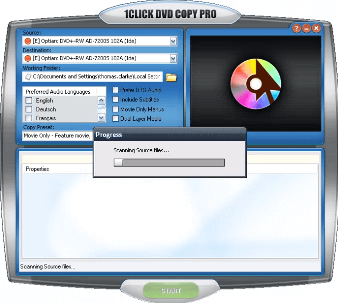 1click dvd copy pro activation code