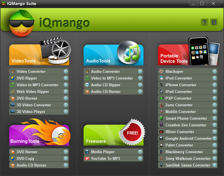 IQmango DVD Ripper