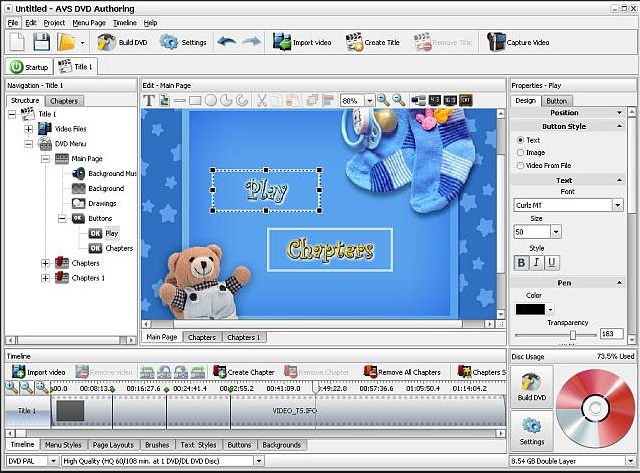 AVS DVD Authoring