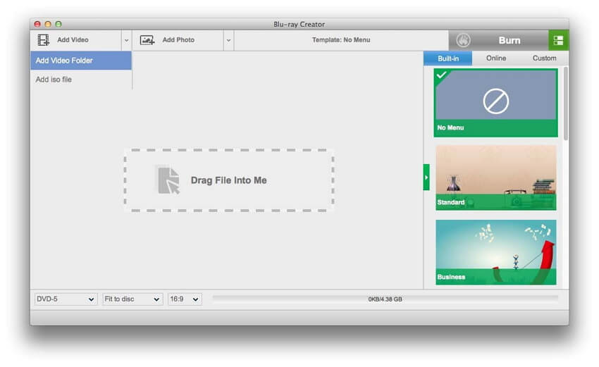 Blue ray recorder for mac