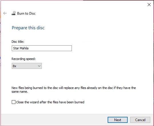 Burn Audio to DVD with DVD Creator