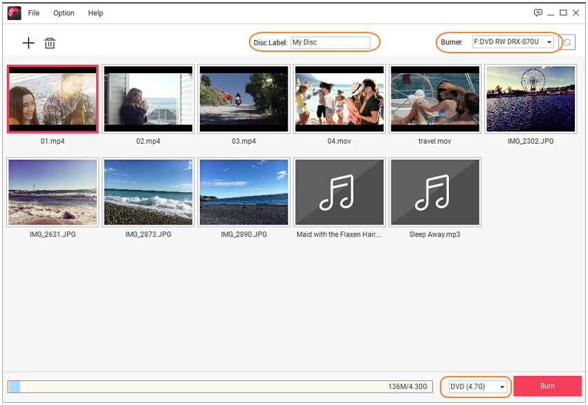 burn movie files to dvd software free