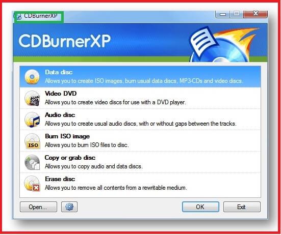 cdburnerxp