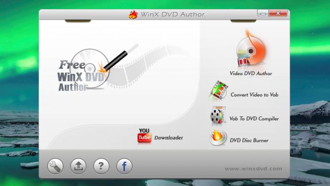 Free DVD burner WinX DVD Autor