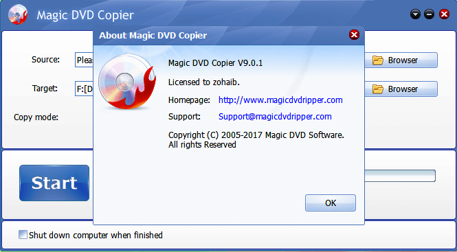 Magic dvd Copier