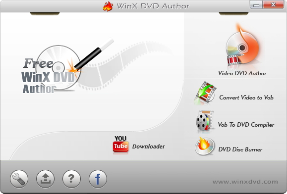 WinX DVD Author dvd menu creator professional
