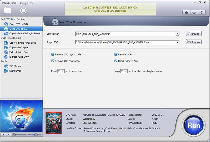 download the last version for ios WinX DVD Copy Pro 3.9.8