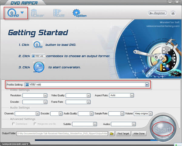 WonderFox Free DVD Ripper Speedy